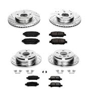 PowerStop Rotor Kit | 1992–1996 Toyota Camry (SC2564)