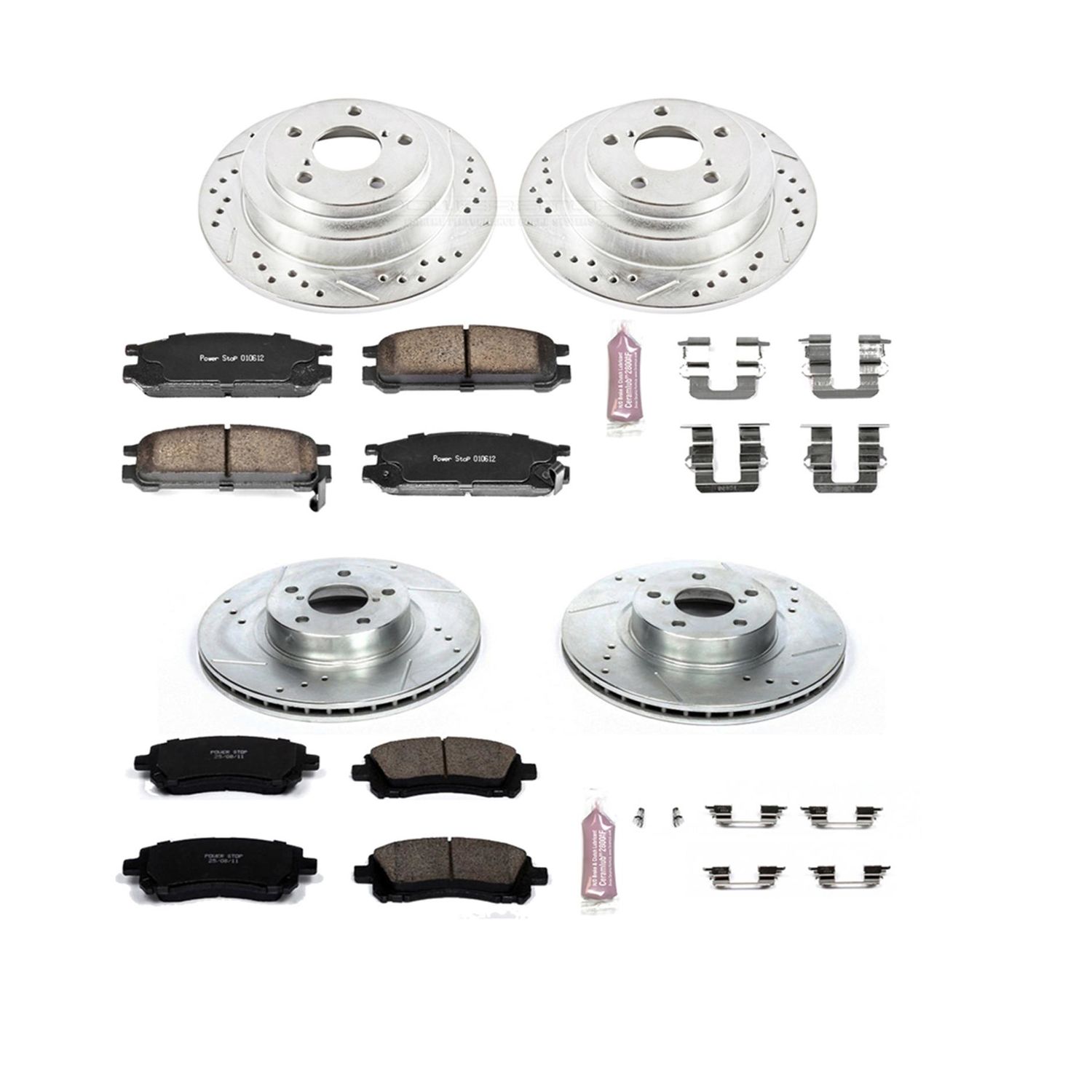 PowerStop Performance Brake Pads Rotors Kit K1121