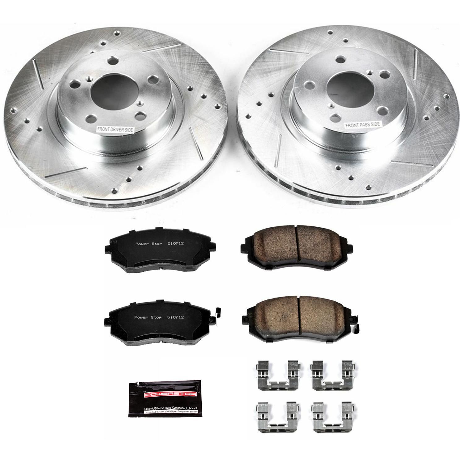 PowerStop Performance Brake Pads Rotors Kit K1124