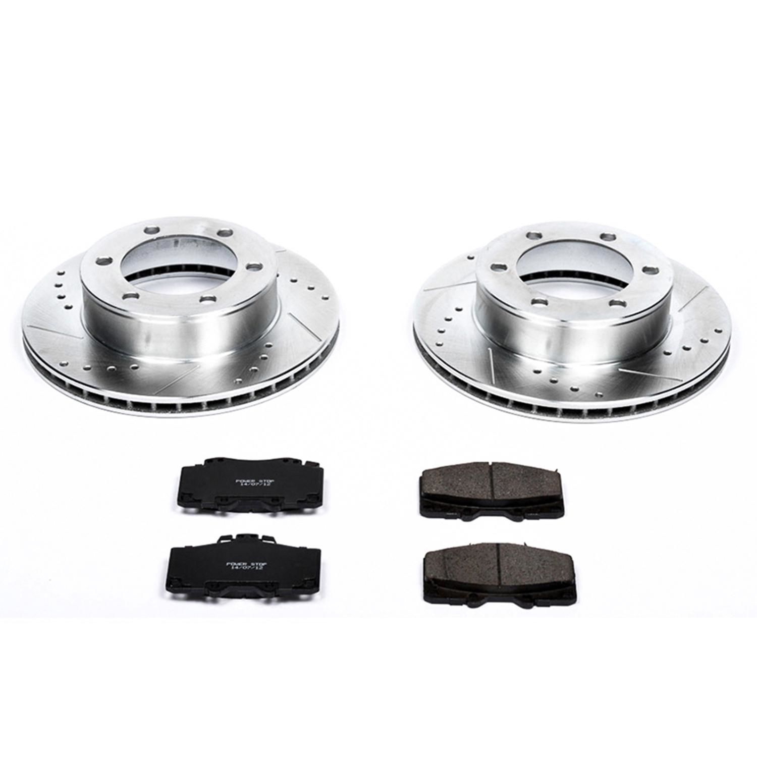 PowerStop Performance Brake Pads Rotors Kit K1233