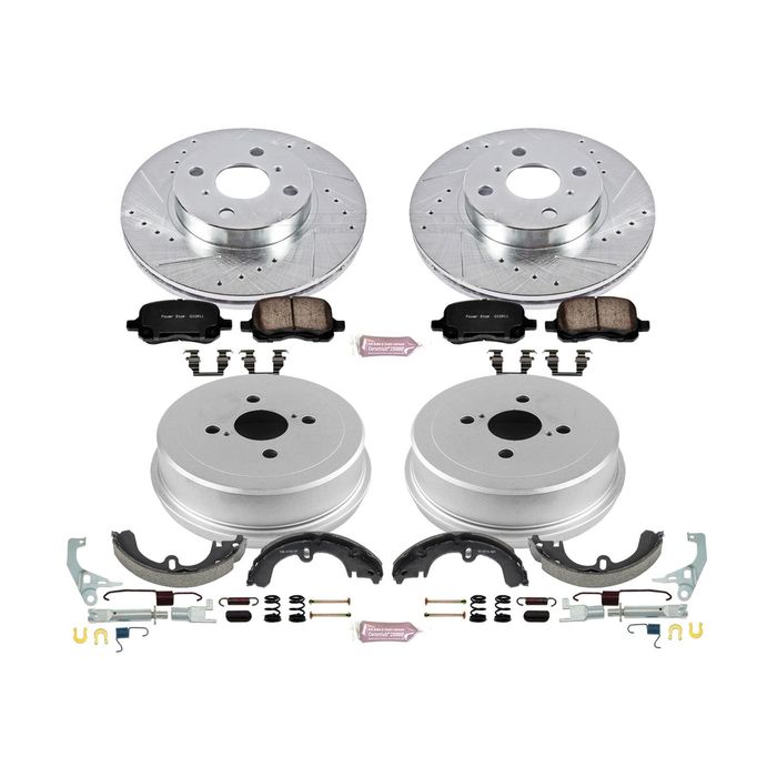 PowerStop Performance Brake Pad/Rotor-Drum/Shoe Kit K15078DK