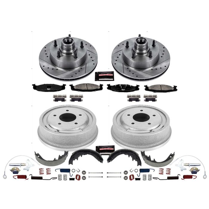 PowerStop Drum Kit | 2012–2019 Nissan Versa (KOE15477DK) main image 0