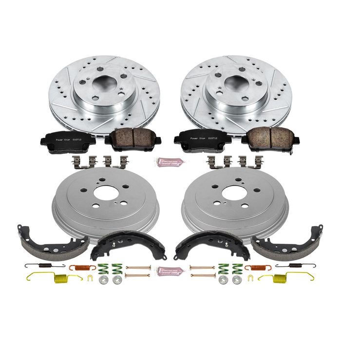 PowerStop Brake Kit | 2002–2003 Hyundai Sonata (TDBK5372)
