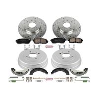 PowerStop Performance Brake Pad/Rotor-Drum/Shoe Kit K15207DK for Nissan/Datsun Altima
