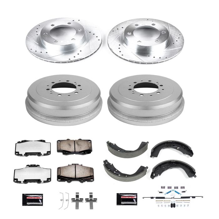 PowerStop Performance Brake Pad/Rotor-Drum/Shoe Kit K15213DK-36