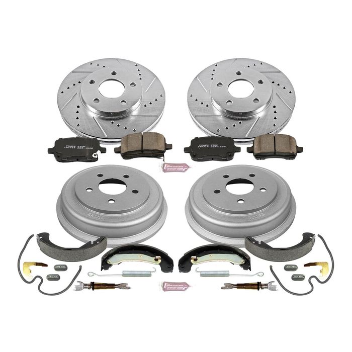 PowerStop Rotor Kit | 2003–2006 Pontiac Vibe (SC2317) main image 0