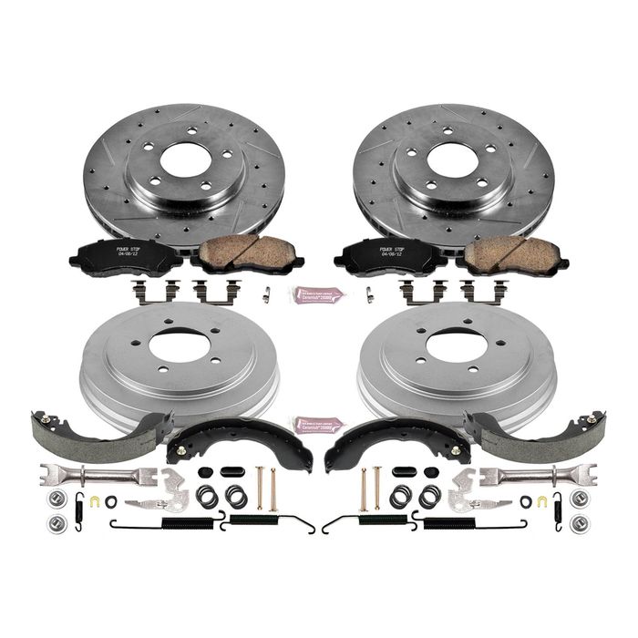 PowerStop Drum Kit | 1993–2001 Buick Century (KOE15321DK)