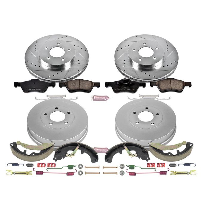 PowerStop Performance Brake Pad/Rotor-Drum/Shoe Kit K15255DK