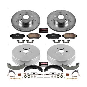 PowerStop Rotor Kit | 1999–2005 Pontiac Grand Am (SC1551) main image 1