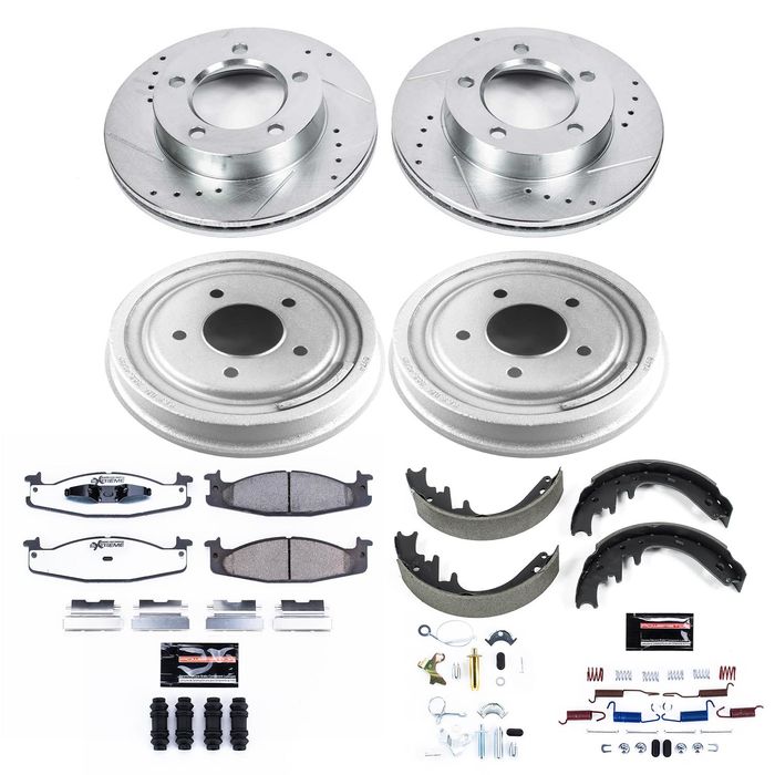PowerStop Performance Brake Pad/Rotor-Drum/Shoe Kit K15461DK-36