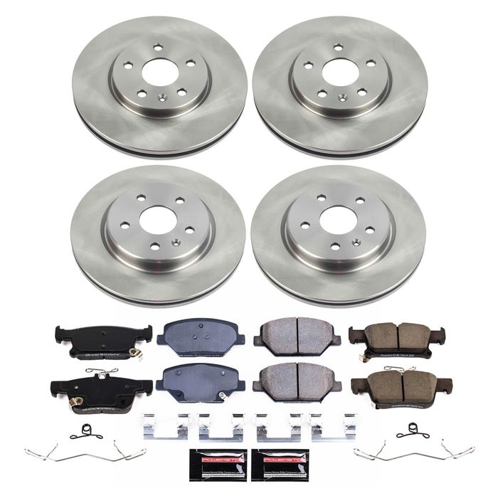 PowerStop Drum Kit | 2003–2004 Oldsmobile Alero (KOE15504DK) main image 1