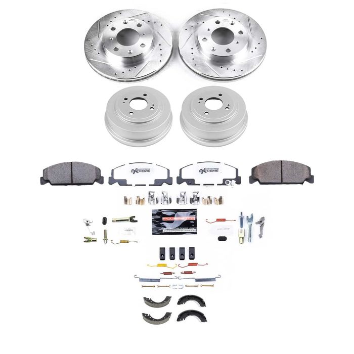 PowerStop Drum Kit | 2005–2010 Dodge Dakota (KOE15405DK) main image 1