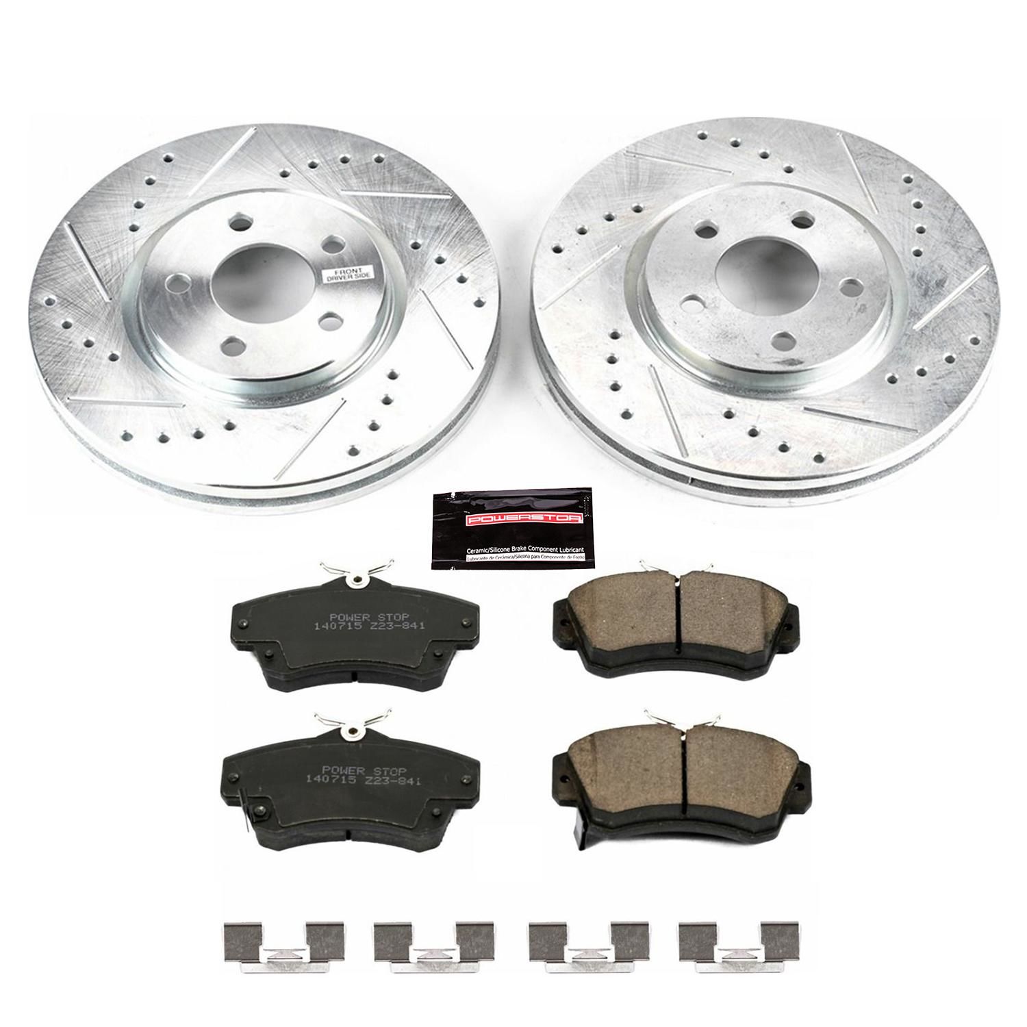PowerStop Performance Brake Pads Rotors Kit K1706
