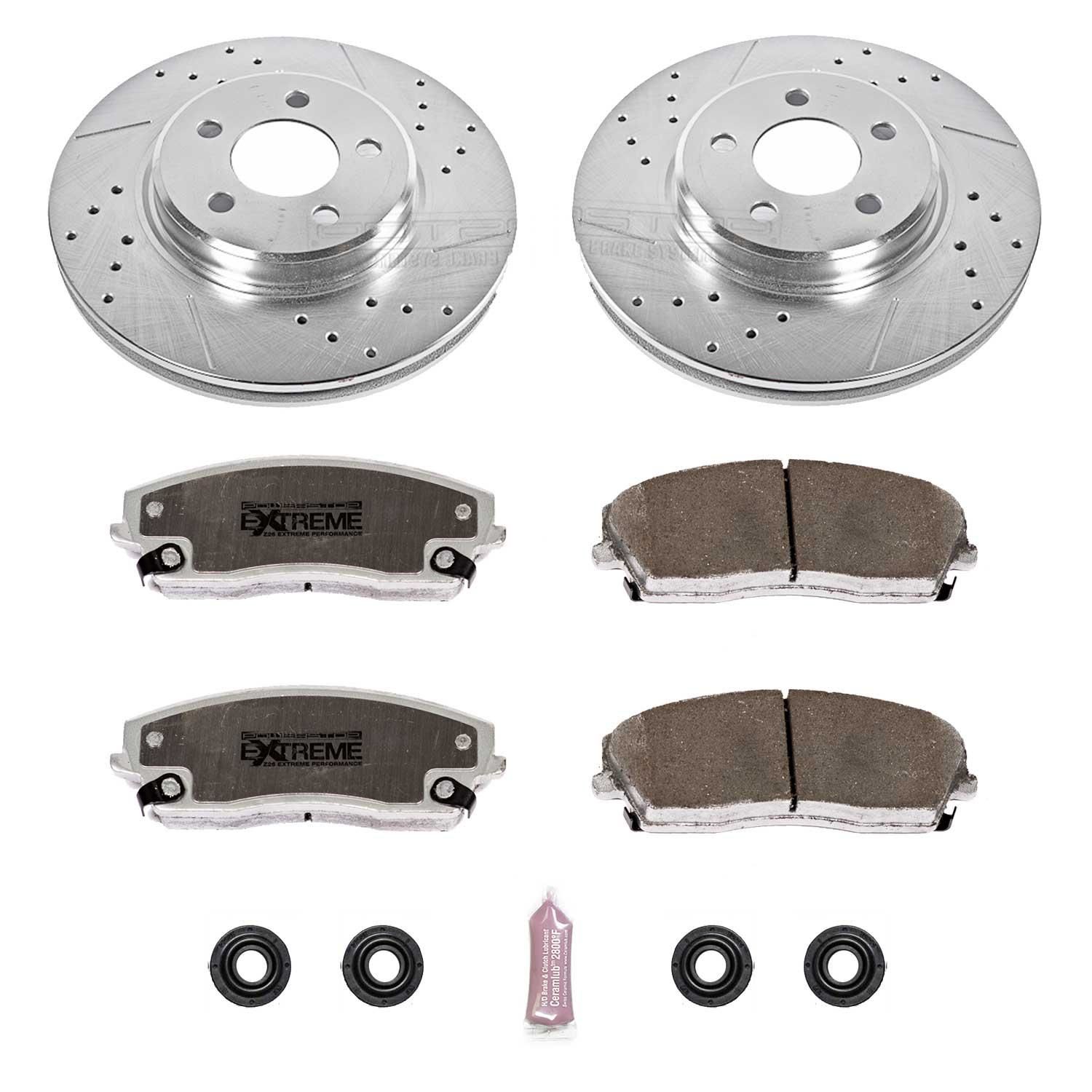 PowerStop Performance Brake Pads Rotors Kit K171426