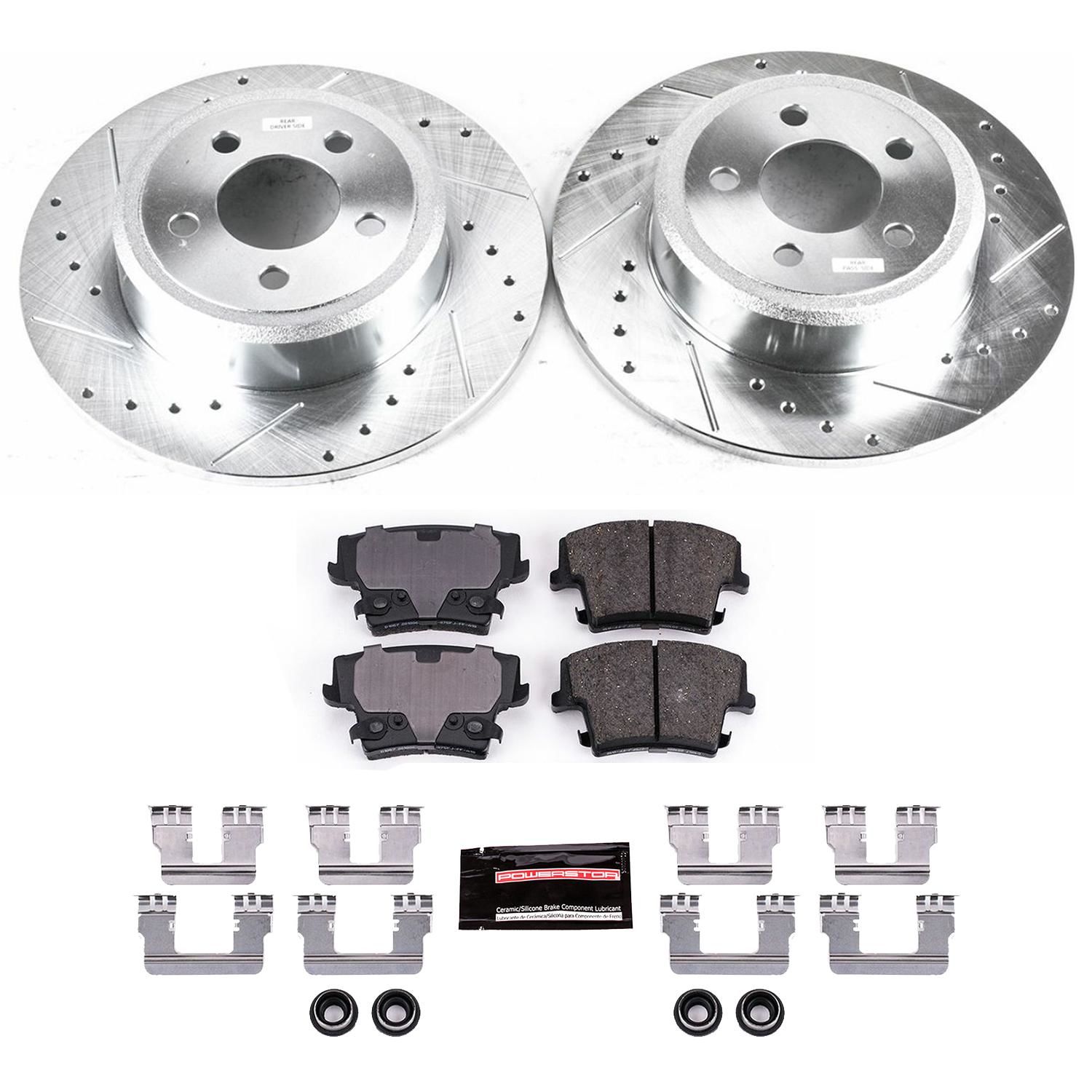 PowerStop Performance Brake Pads Rotors Kit K1719