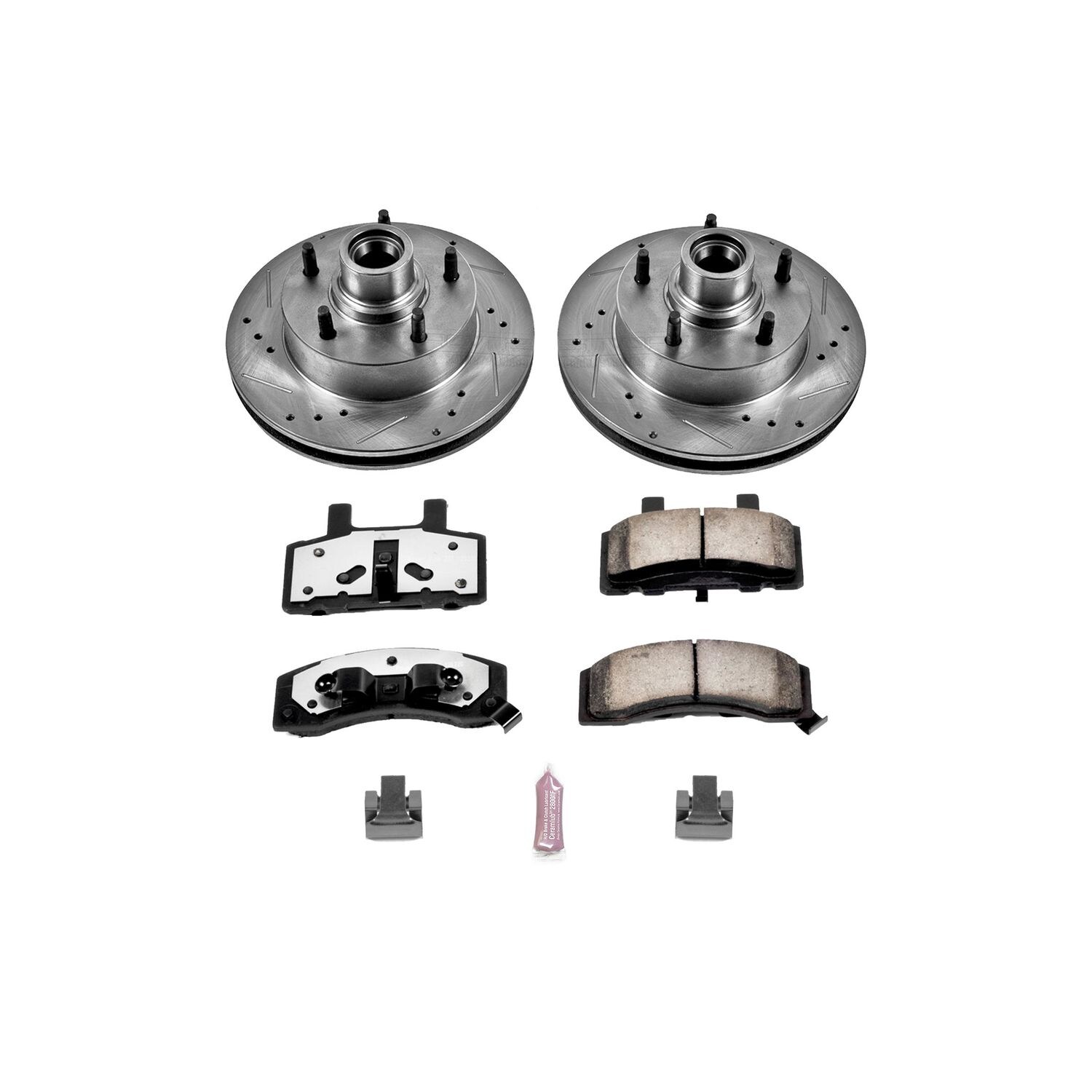 PowerStop Performance Brake Pads Rotors Kit K176636