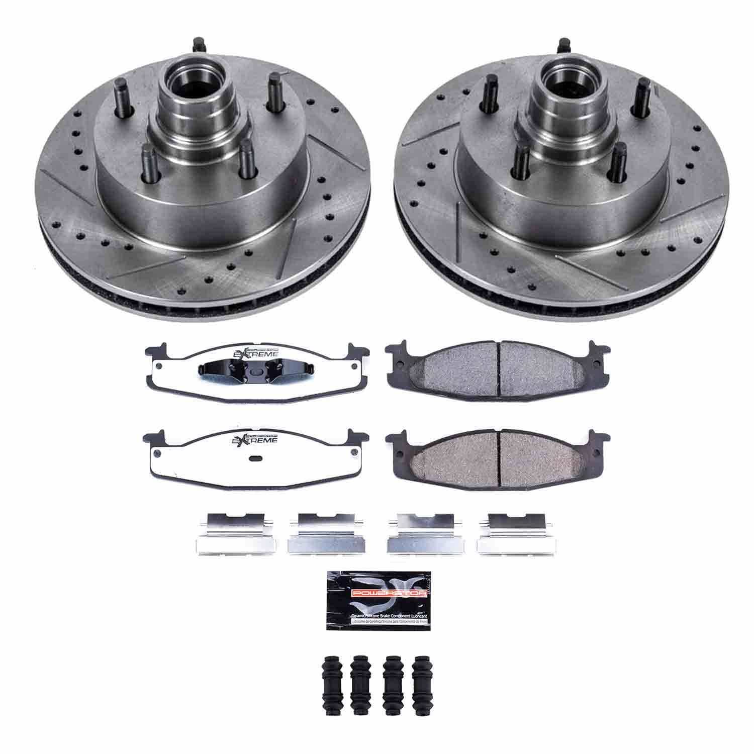 PowerStop Performance Brake Pads Rotors Kit K183136