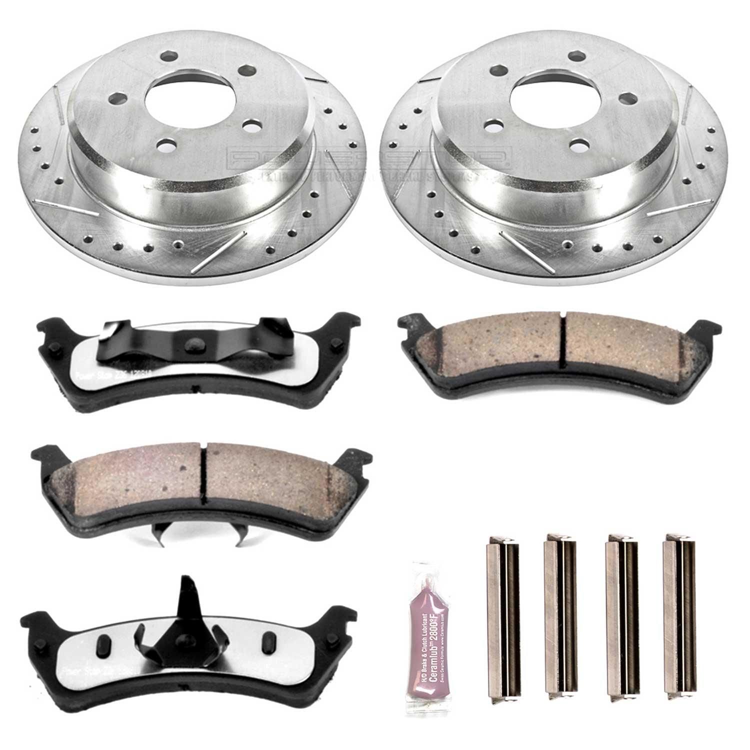 PowerStop Performance Brake Pads Rotors Kit K185836