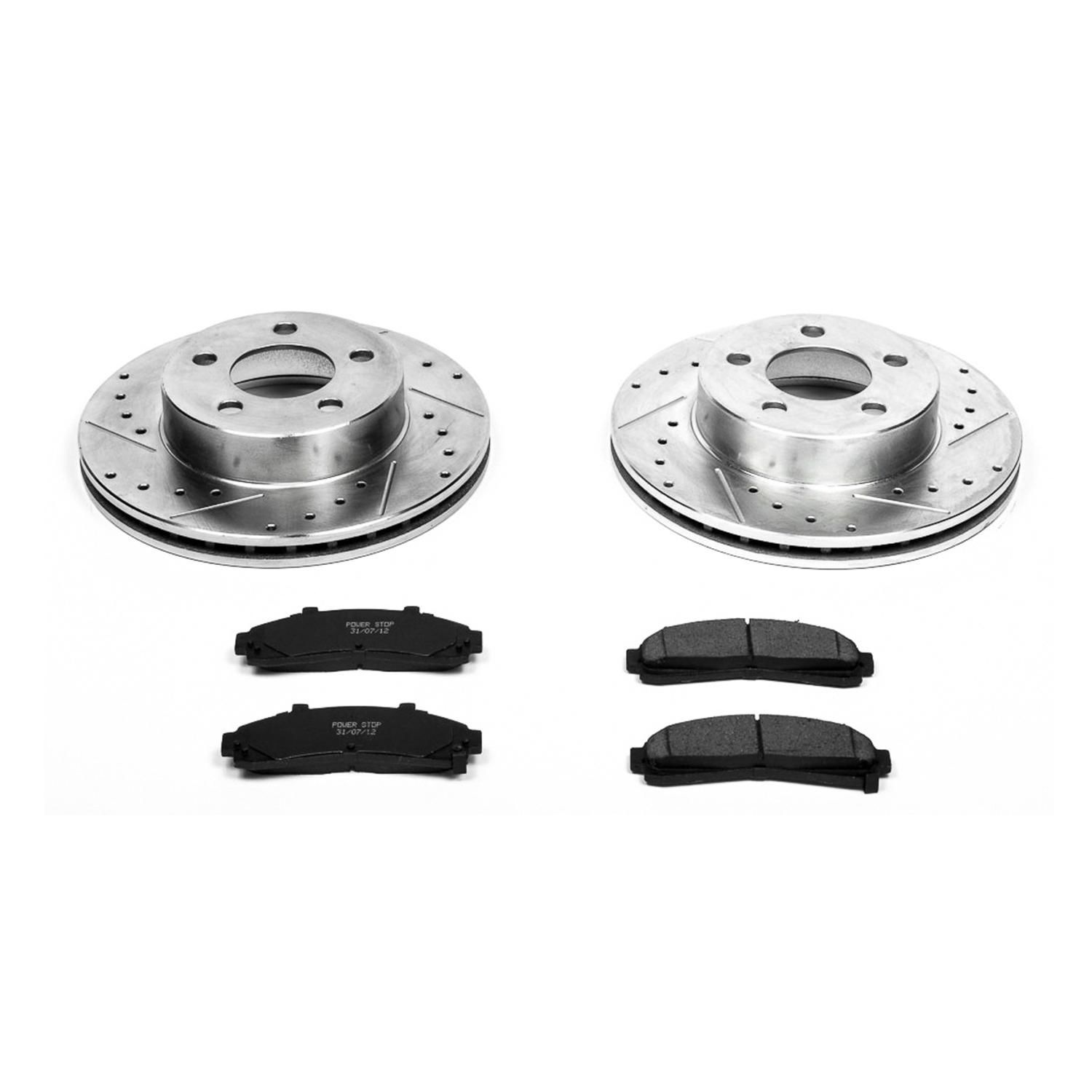 PowerStop Performance Brake Pads Rotors Kit K1860