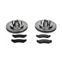 PowerStop Performance Brake Pads Rotors Kit K1878 for 1999 Ford Expedition