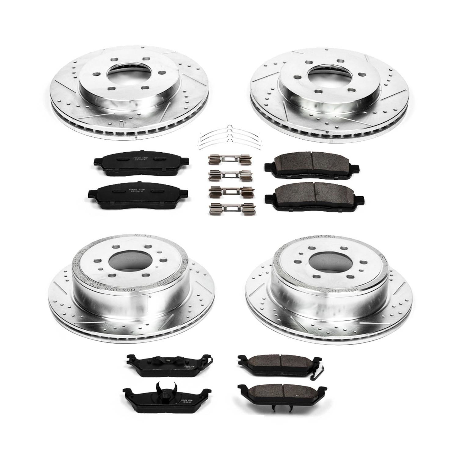 PowerStop Performance Brake Pads Rotors Kit K1944