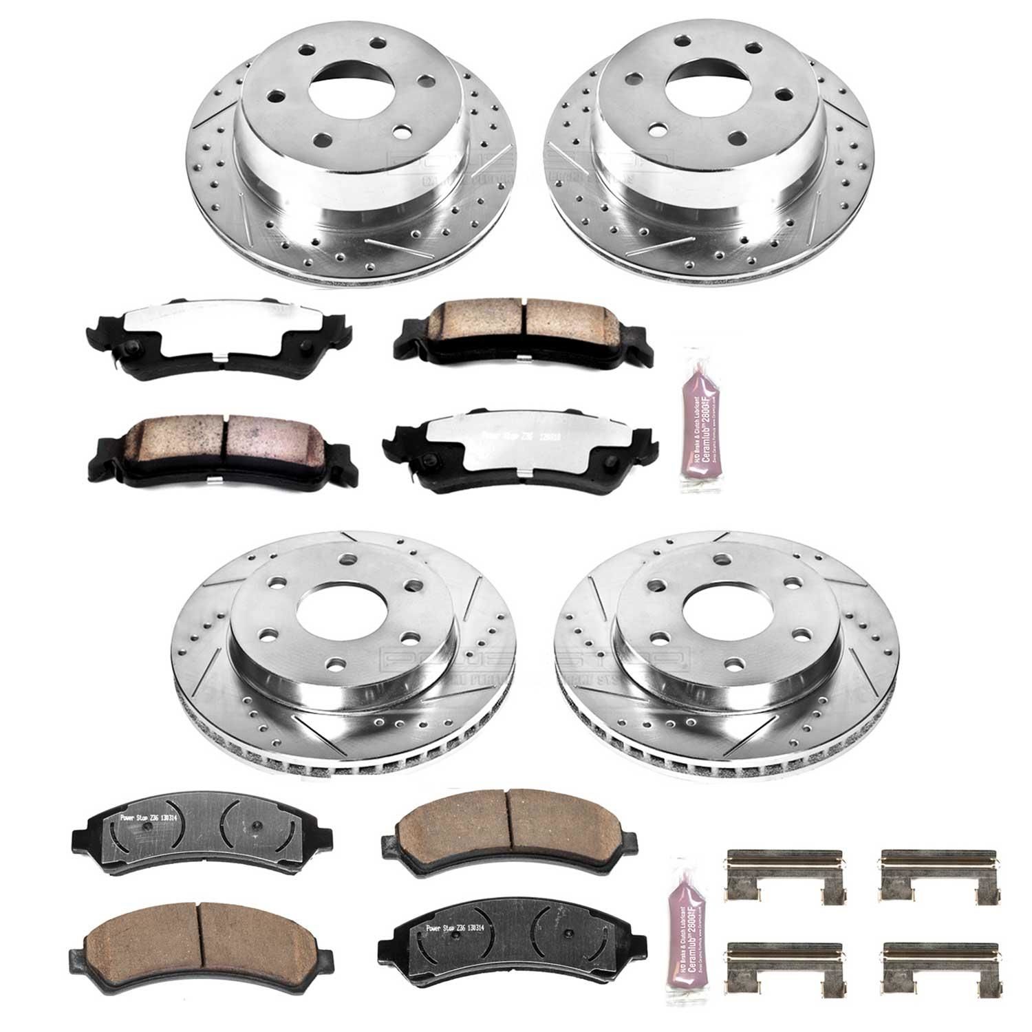 PowerStop Performance Brake Pads Rotors Kit K201036