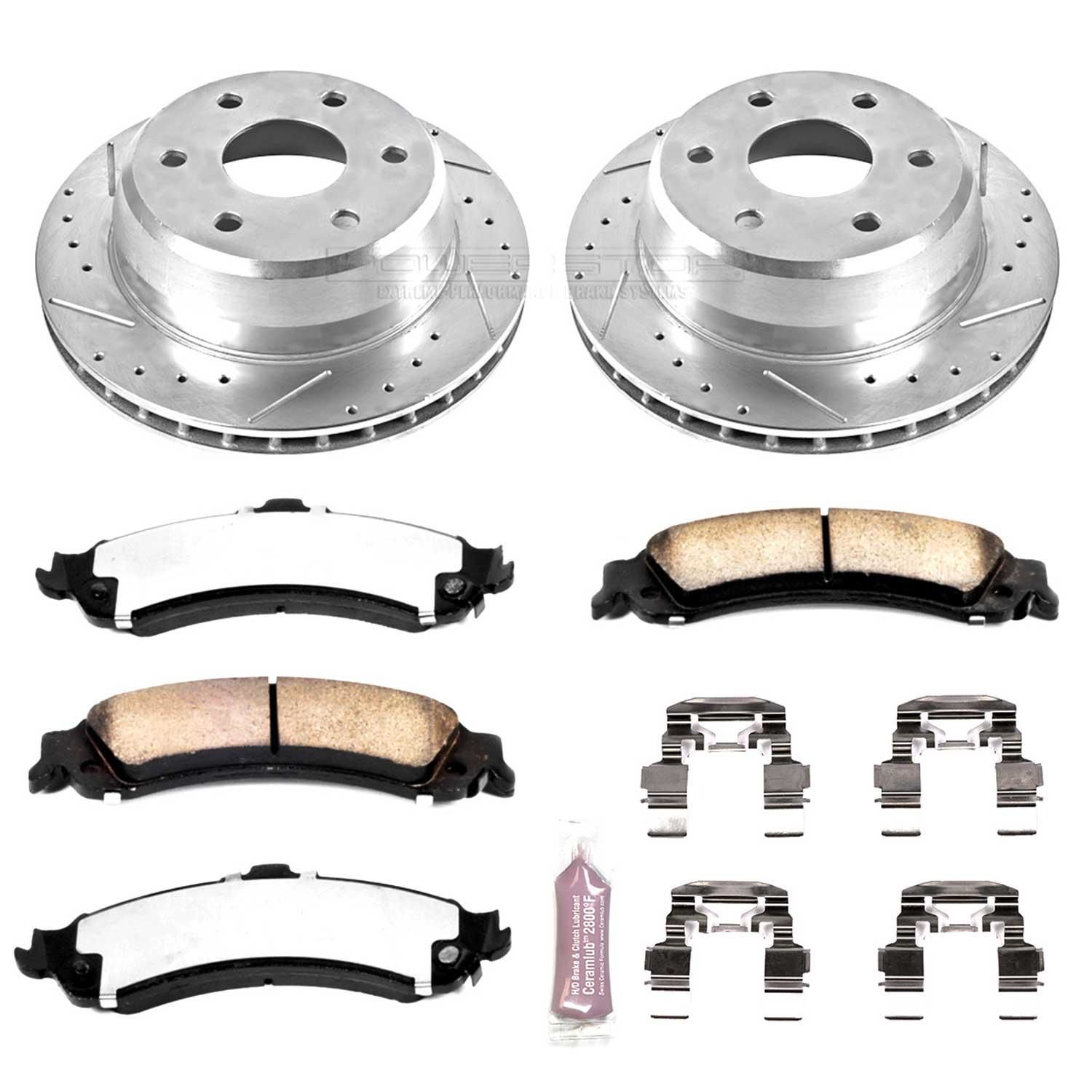 Power Stop Performance Brake Pads Rotors Kit K204636