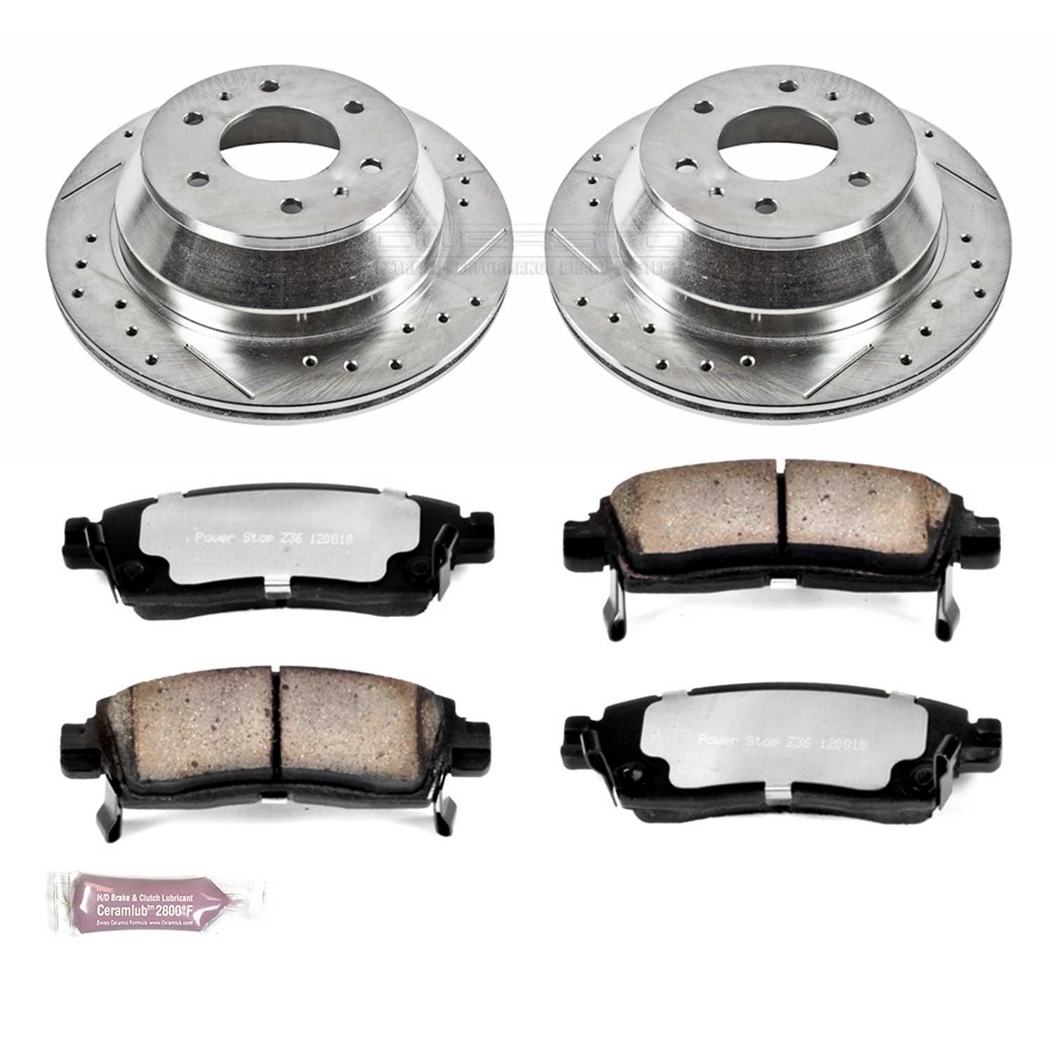 PowerStop Performance Brake Pads Rotors Kit K205036