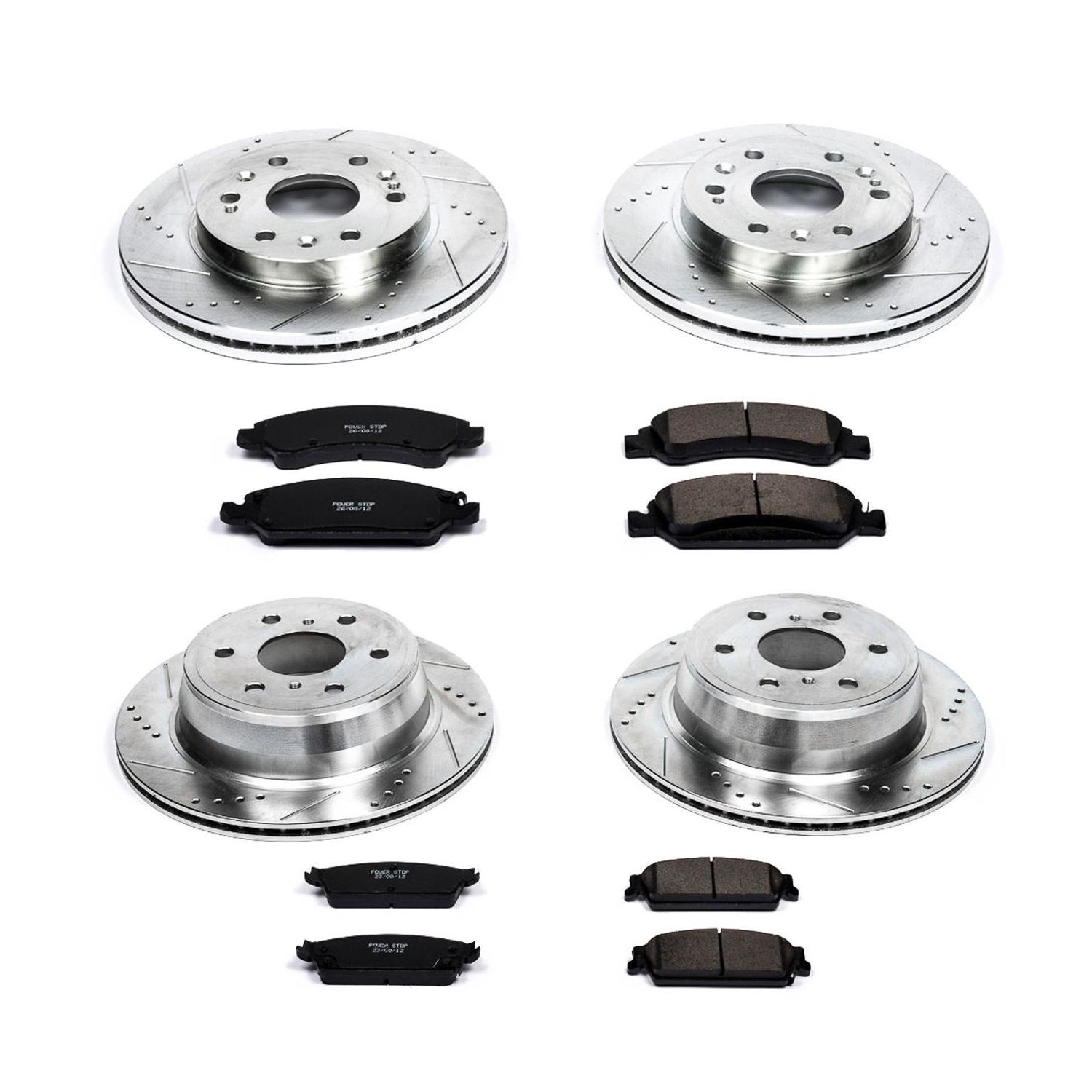 PowerStop Performance Brake Pads Rotors Kit K2070