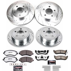 Lexus Ls430 Brakes Complete Front &amp; Rear Brake Kit (Rotors &amp; Ceramic Pads) For 2001-2006 Lexus LS430 - 10-Year Warranty 2004 Ls 430 Lexus