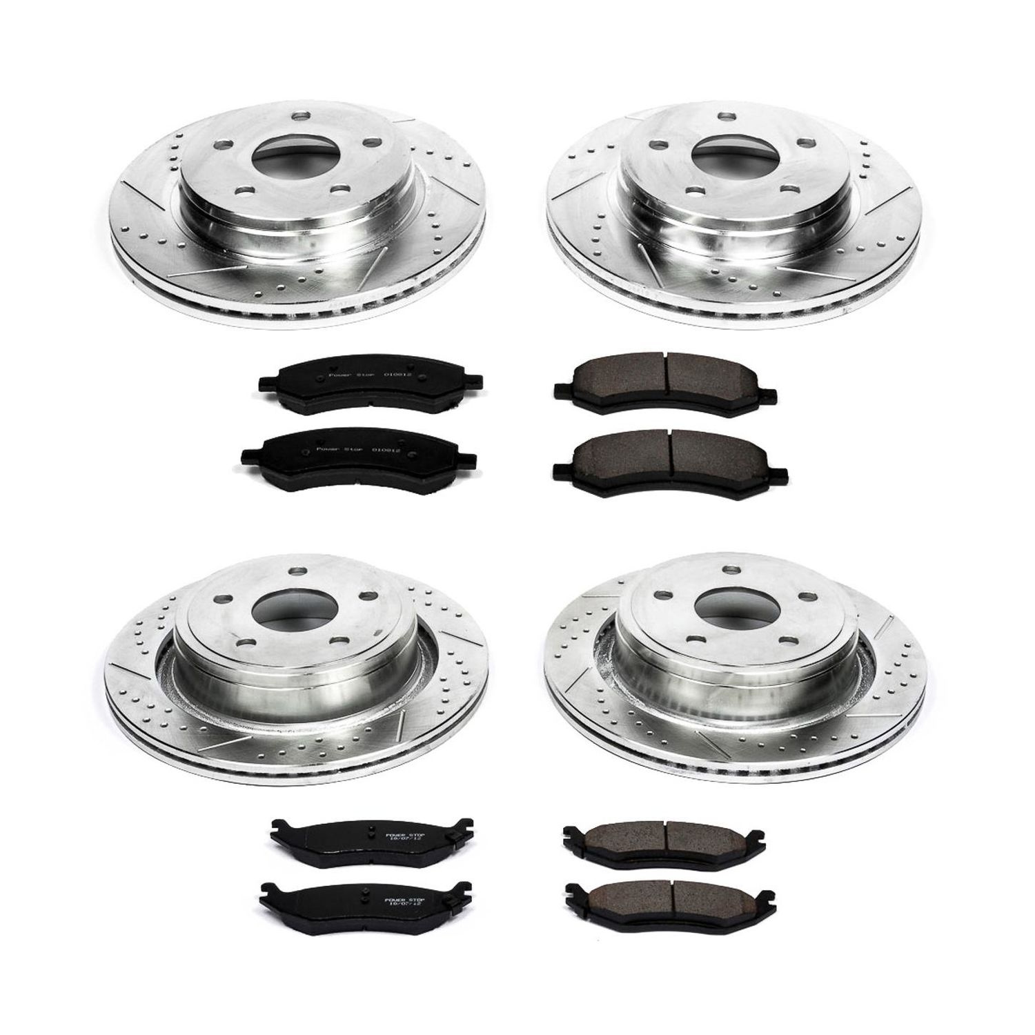 PowerStop Performance Brake Pads Rotors Kit K2164