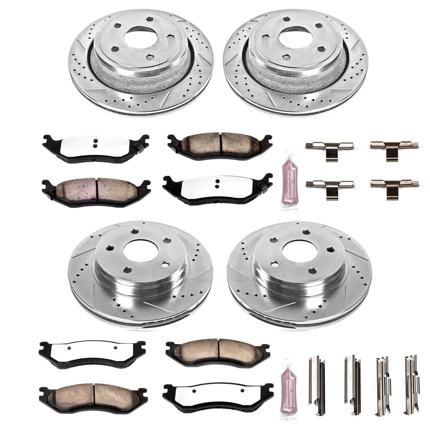 PowerStop Performance Brake Pads Rotors Kit K216836