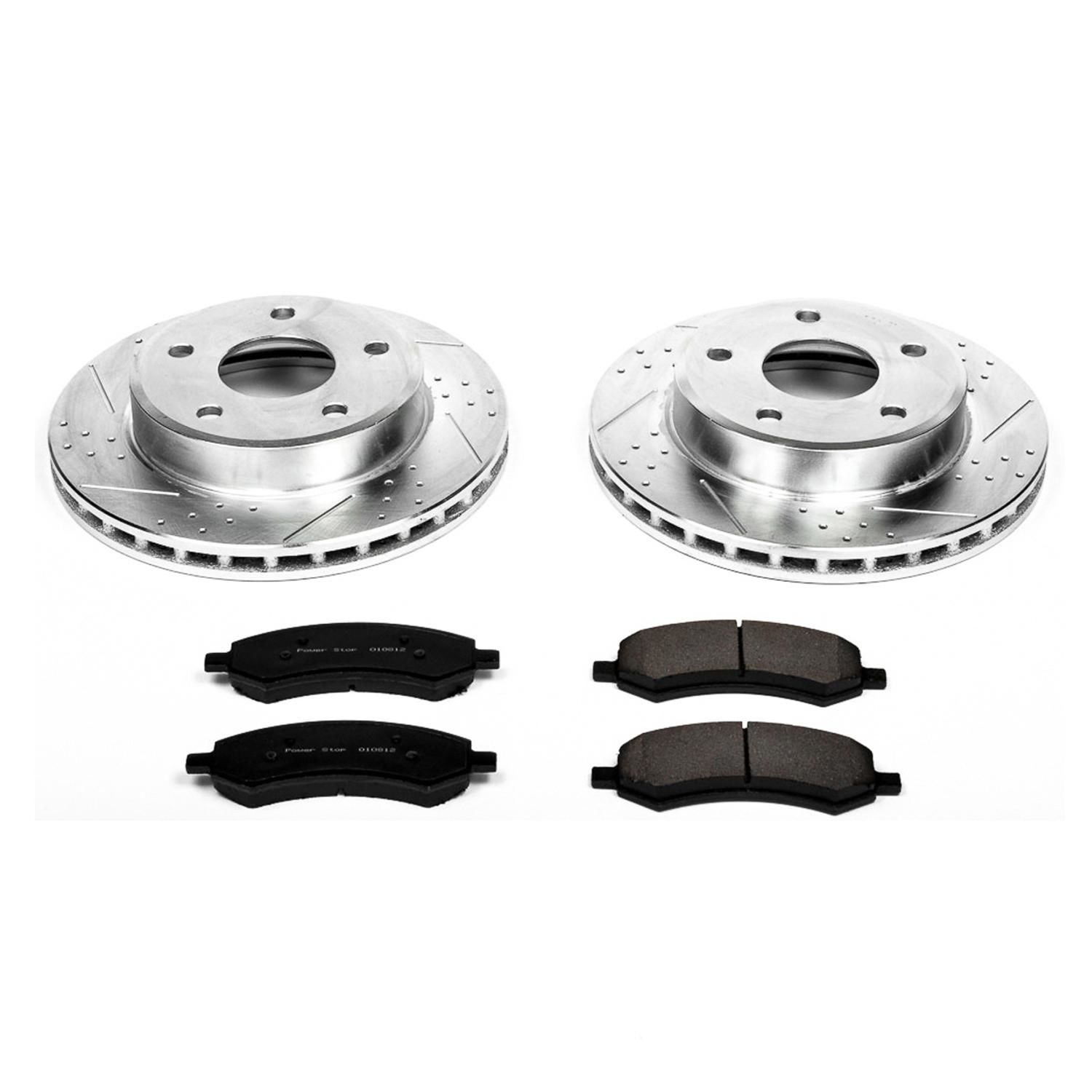PowerStop Performance Brake Pads Rotors Kit K2193