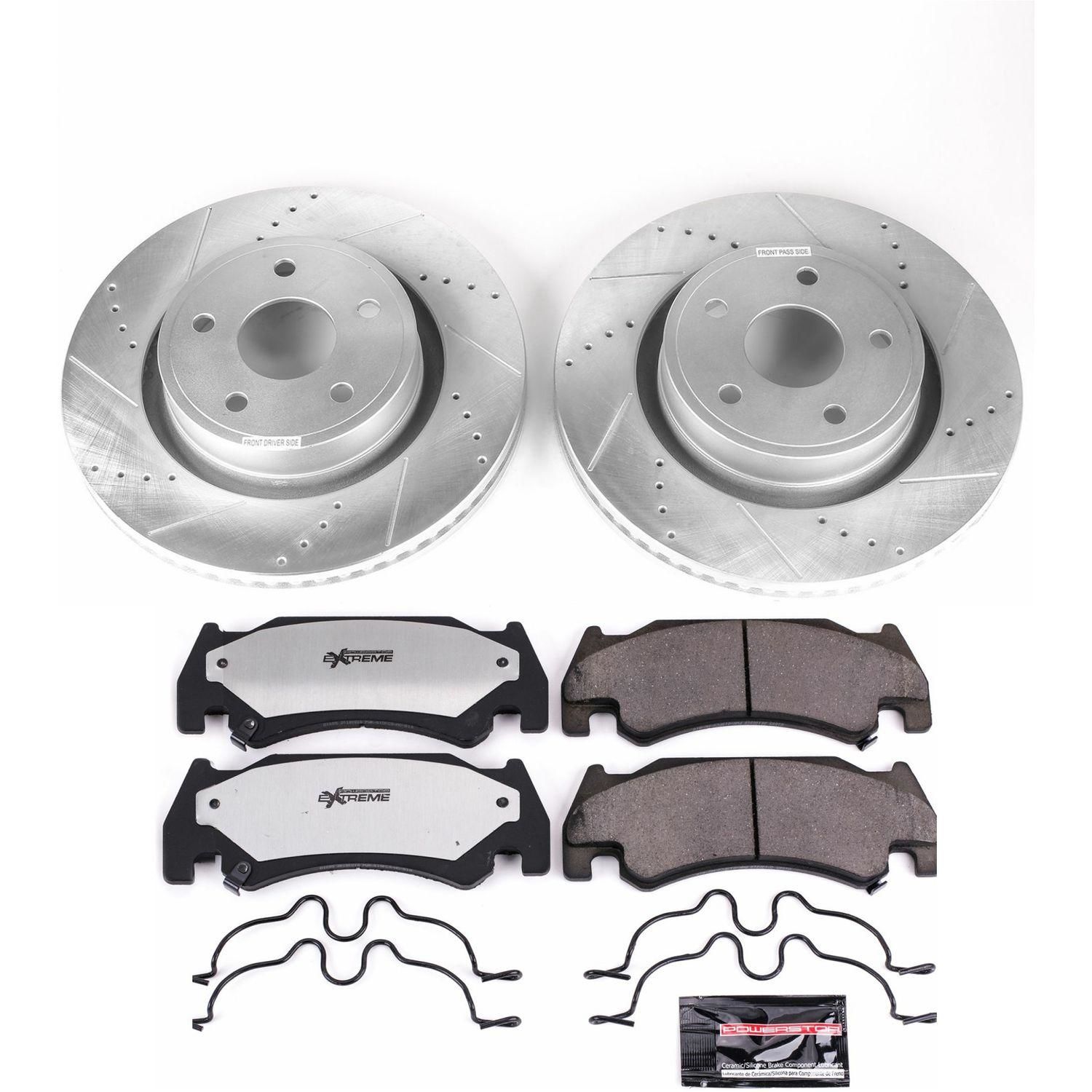 Power Stop Disc Brake Pad Set 2014 2016 Ram Promaster 1500 3 0l 3 6l Z36 1540a Ceramic Brake Pads Brake Pads Ceramic Brakes