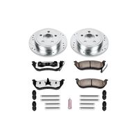 PowerStop Performance Brake Pads Rotors Kit K2197-36 for Jeep Liberty