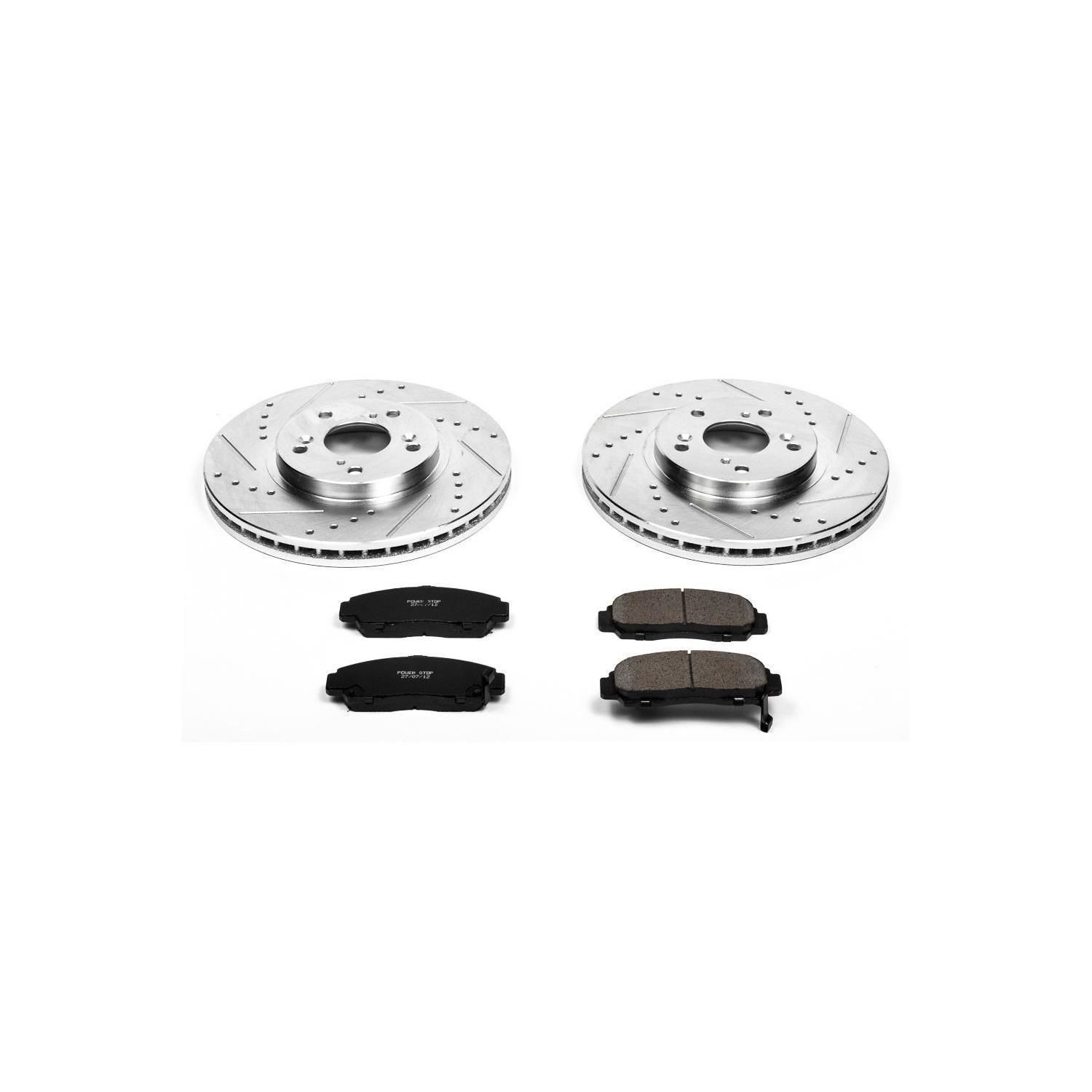 PowerStop Performance Brake Pads Rotors Kit K2292