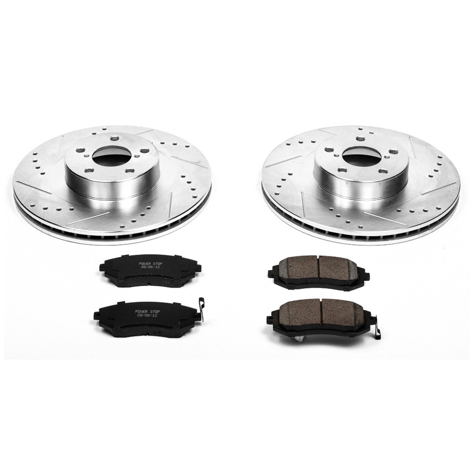 PowerStop Performance Brake Pads Rotors Kit K2373