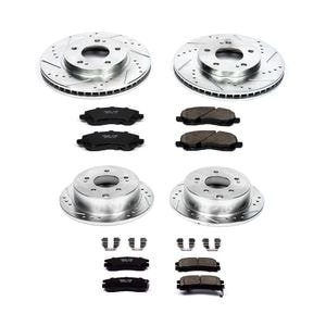 2011 Mitsubishi Galant Performance Brake Pads / Rotors Kit