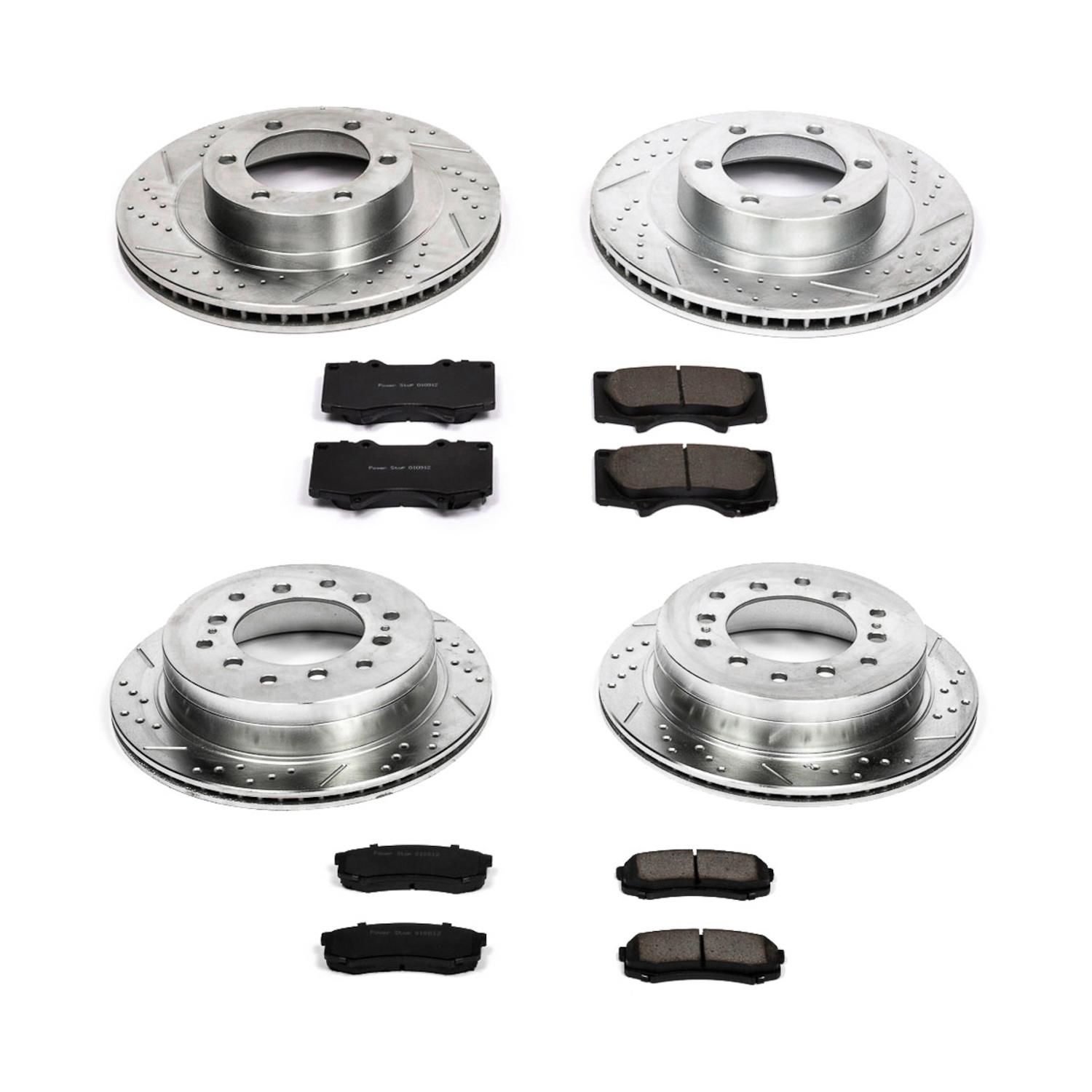 PowerStop Performance Brake Pads Rotors Kit K2422