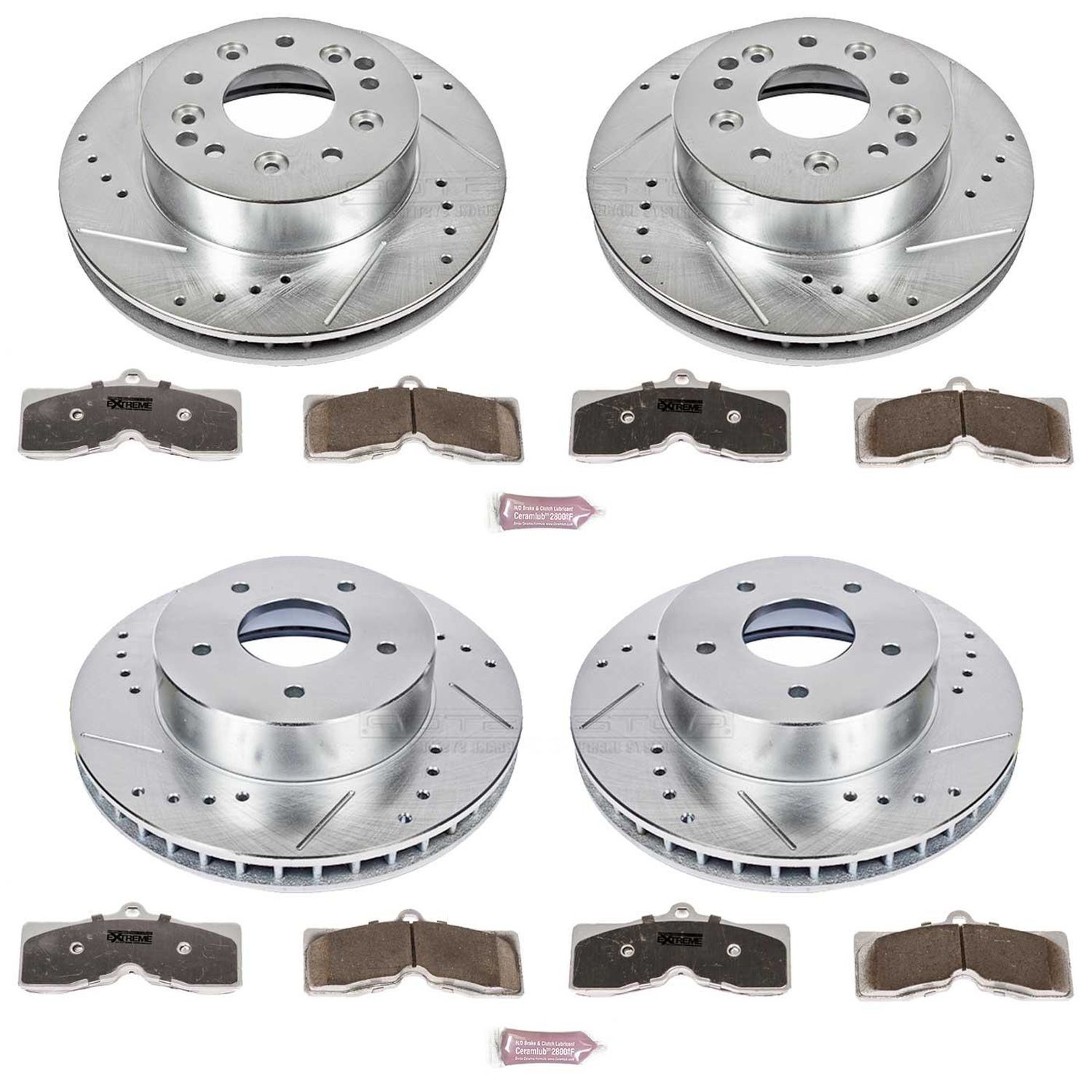 PowerStop Performance Brake Pads Rotors Kit K259726