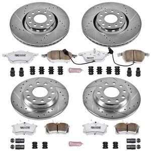 2004 Audi A4 Quattro Performance Brake Pads / Rotors Kit