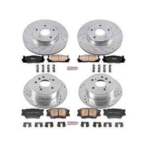 2007 Toyota Camry Performance Brake Pads / Rotors Kit