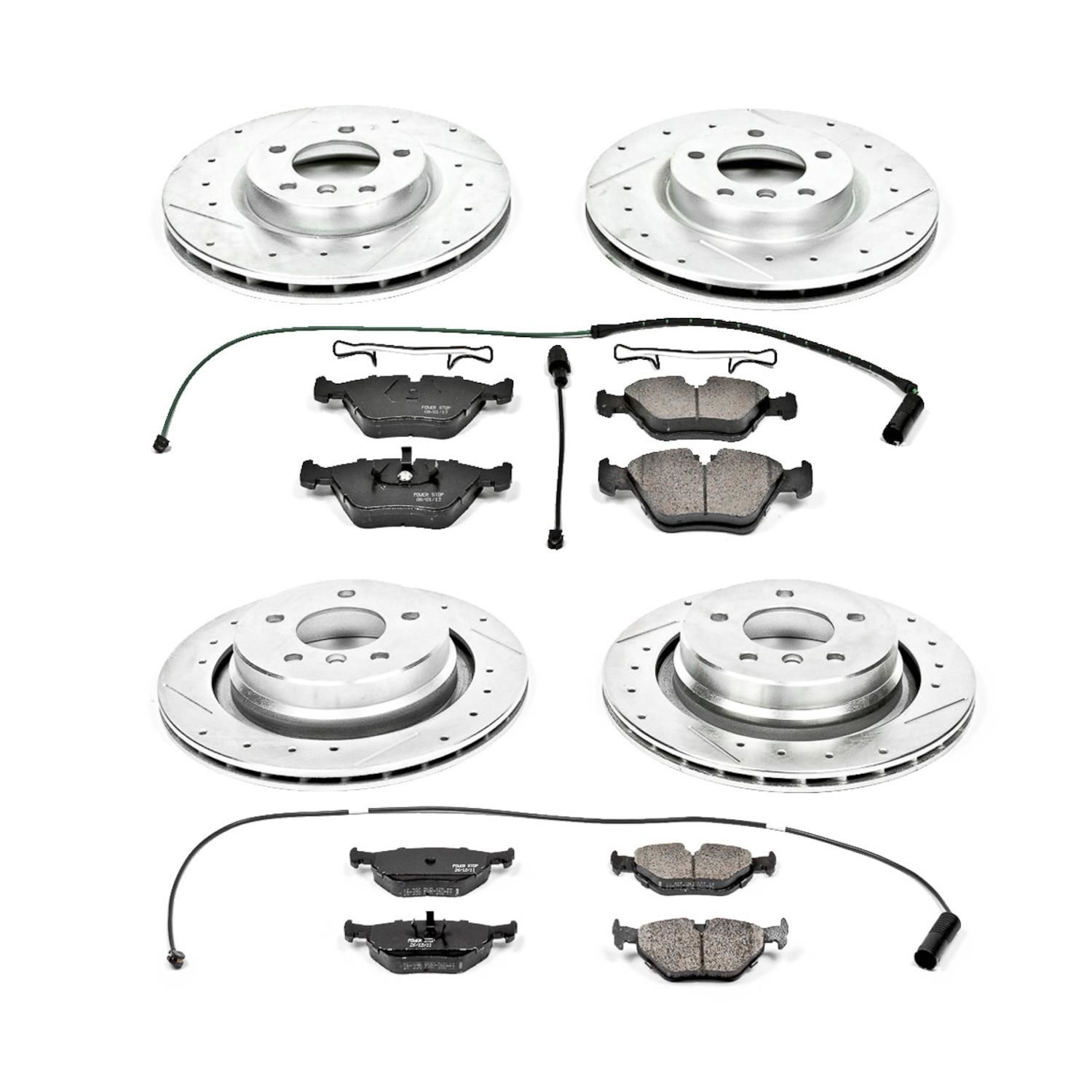 PowerStop Performance Brake Pads Rotors Kit K2841