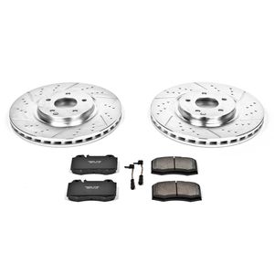 Front Disc Brake Rotors & Ceramic Pads Kit For Mercedes Benz C230 C240 - 11.34" (288mm), 10-Year Warranty 11 thumbnail image