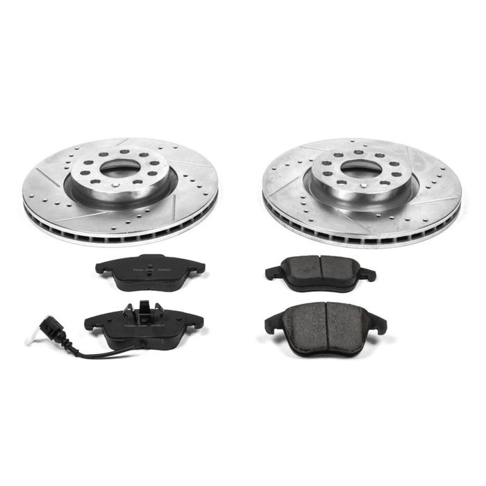 PowerStop Rotor Kit | 2017–2018 Volkswagen Tiguan Limited (SC2963) main image 0