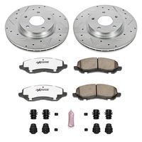 PowerStop Performance Brake Pads Rotors Kit K3032-26 for Jeep Patriot