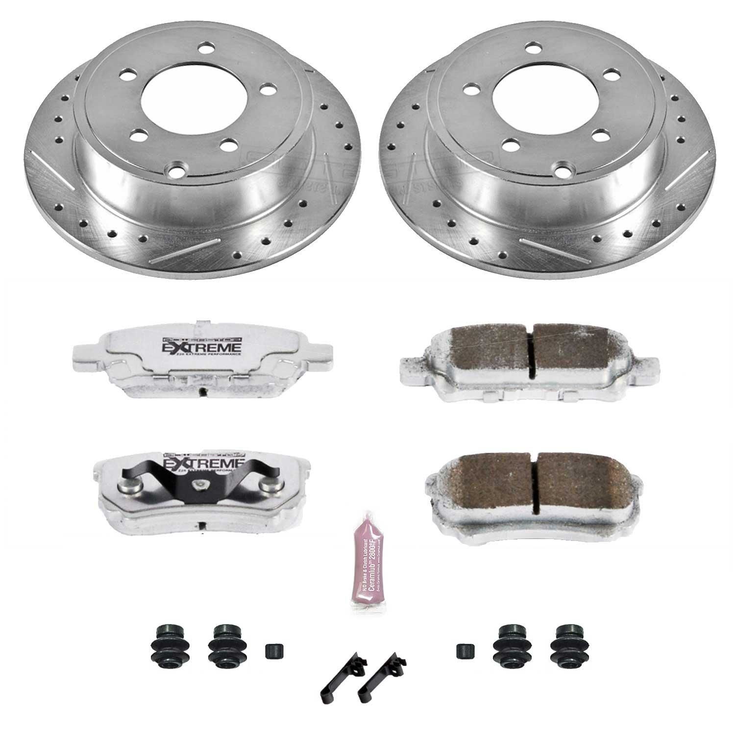 PowerStop Performance Brake Pads Rotors Kit K3033-26