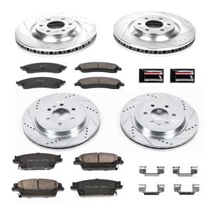 PowerStop Brake Kit | 2014–2017 Nissan Leaf (KCOE8288) main image 1