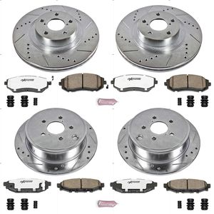 Subaru Outback Performance Brake Pads / Rotors Kit - Best