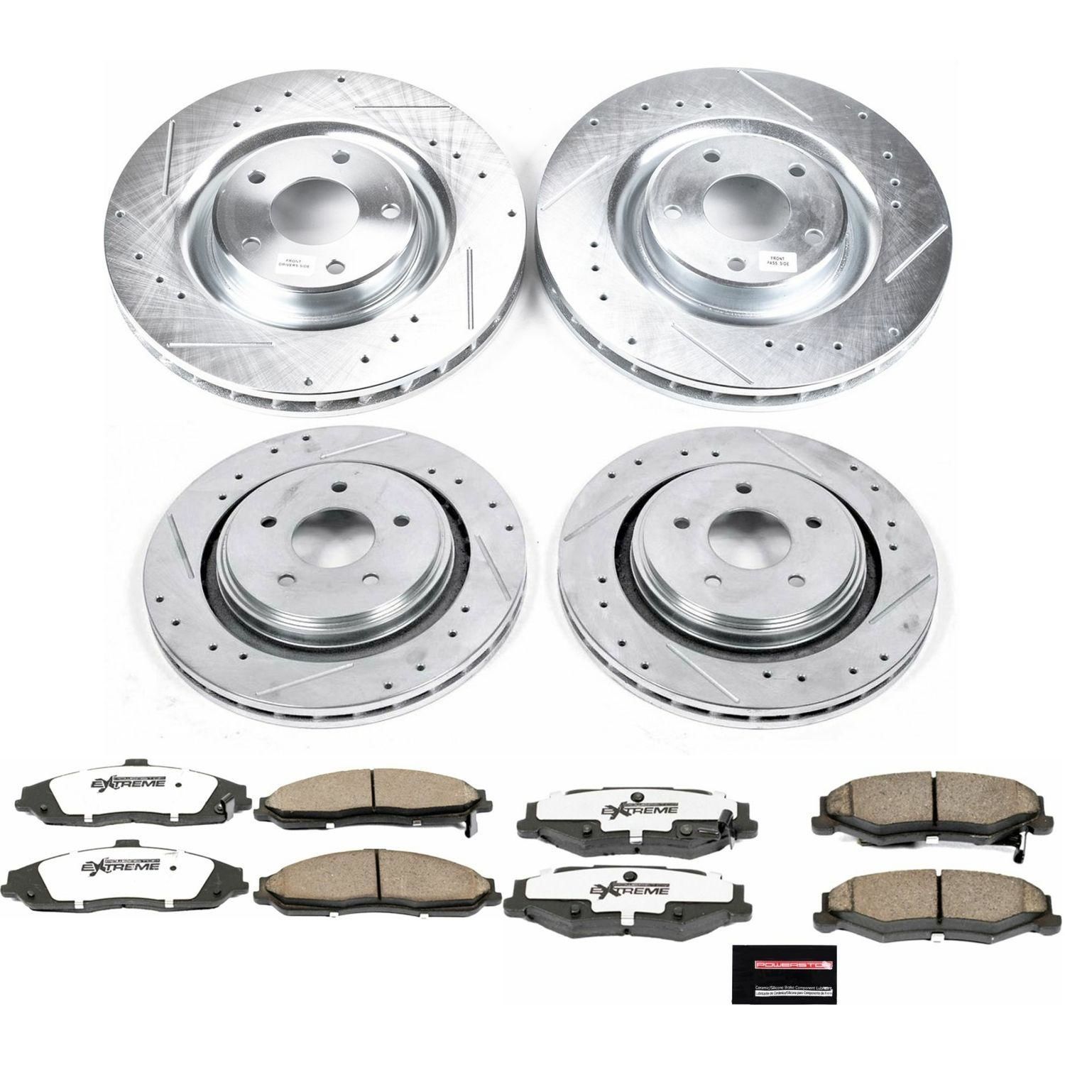 PowerStop Performance Brake Pads Rotors Kit K4400-26